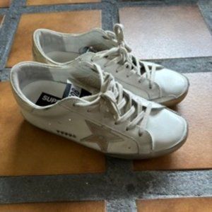 Golden Goose Super Star with Golden Heel